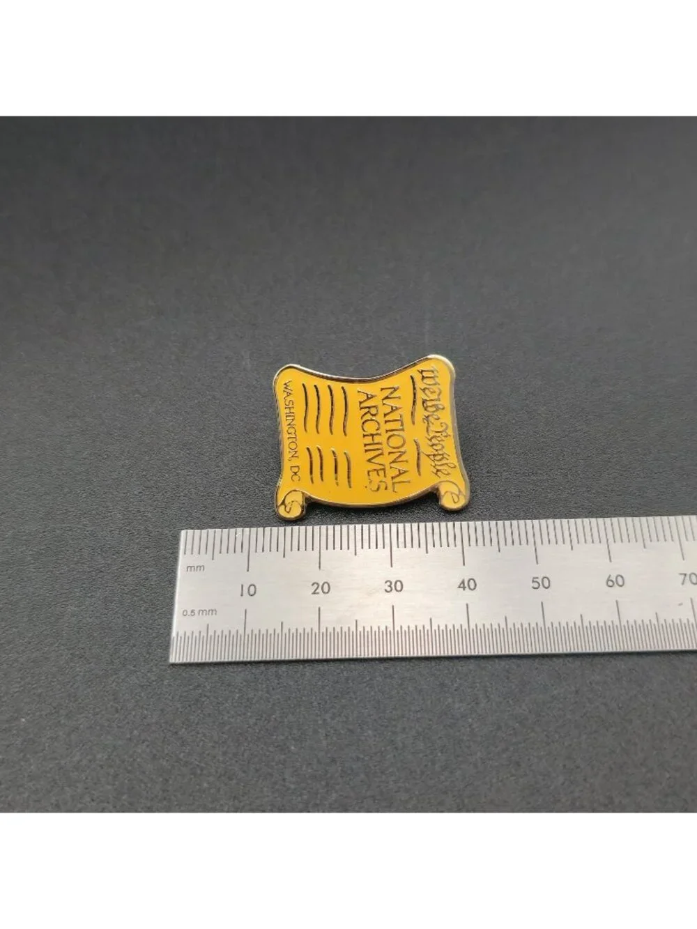 National Archives We the People Constitution Enamel Lapel Pin A8070